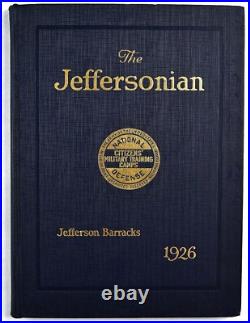 Jefferson Barracks, MO Jeffersonian 1926 6th Infantry Division History Book