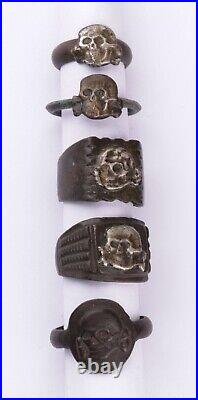 Jewelry SET Ring Tank DIVISION Panzer Pendant German WW2 Badge WWI wwII WW1 8 pc