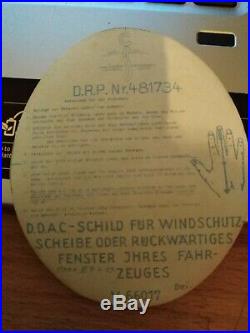 Job Lot DDAC NSKK Badge Book automobile club Germany BMW VW KDF Split 1937