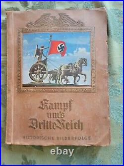 Kampf ums Dritte Reich (Struggle of the Third Reich) 1933 Cigarette card Album
