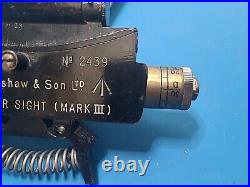 Kershaw & Son Mark III Clinometer Sight No. 2439 1919