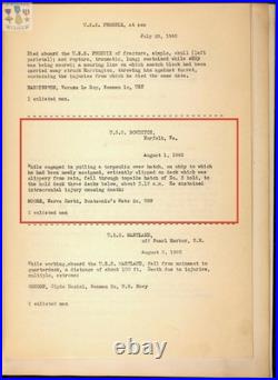Killed In Service Named Navy Good Conduct Yangtze Medal Group Bm2 Herve D. Moore