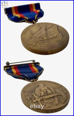 Killed In Service Named Navy Good Conduct Yangtze Medal Group Bm2 Herve D. Moore
