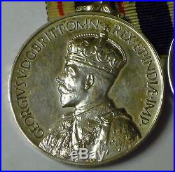 King's Police Medal Group to British Police Constable in Palestine Police 1936