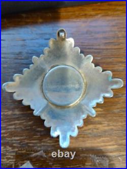 Kingdom of Afghanistan Star Order Decoration medal Arthus Bertran jeweler made