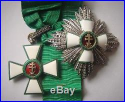 Kingdom of Hungary Regency Order of Merit, RARE 2nd CLASS