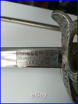 Kingdom of YUGOSLAVIA Officer Sabre Sword M20