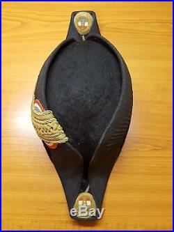 Kingdom of Yugoslavia High Officer Navy Hat Rare Item of Kingdom History