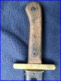 Kingdom of Yugoslavia M1924 Artillery NCO dagger knife old antique sword SERBIA