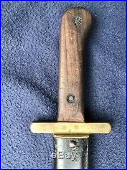 Kingdom of Yugoslavia M1924 Artillery NCO dagger knife old antique sword SERBIA