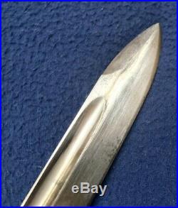 Kingdom of Yugoslavia M1924 Artillery NCO dagger knife old antique sword SERBIA