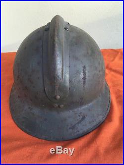 Kingdom of Yugoslavia WWII Army combat helmet adrian cockade old antique hat WW2