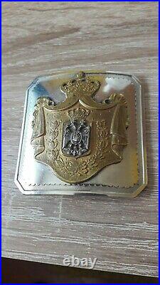 Kraljevina Jugoslavija Kingdom of Yugoslavia OFFICER's Belt Buckle