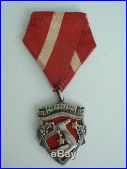 Latvia 1923 Liberation War Medal. Rare