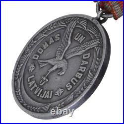 Latvia Atzinibas Krusts Silver Medal 1938 875 S Bergs
