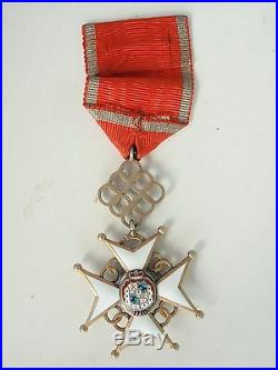 Latvia Cross Of Recognition Order Knight Grade. Rare Ef