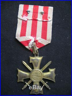Latvian Latvia Bear Slayer medal order Knights cross