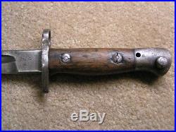 Lee Enfield False Edge SMLE Bayonet! 1907 Pattern made by Sanderson