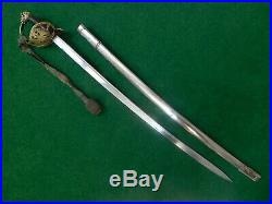 Lionhead Kingdom Of Yugoslavia Officer Sword M1920 With Knot