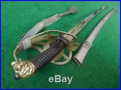 Lionhead Kingdom Of Yugoslavia Officer Sword M1920 With Knot