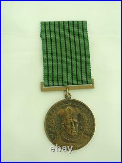 Lithuania Very Rare Medal On Orginal Ribbon. Vf+