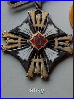 Lithuanian order medal group Lithuanian order medal group