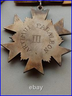 Lithuanian order medal group Lithuanian order medal group