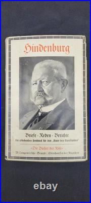 Lot of 1930's Nazi Germany Books, Hermann Goring Hindenburg Daten NSDAP