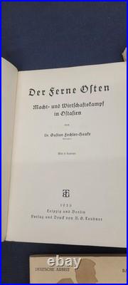 Lot of 1930's Nazi Germany Books, Hermann Goring Hindenburg Daten NSDAP