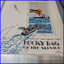 Lucky Bag 1932 United States Naval Class Book Year Log 1932