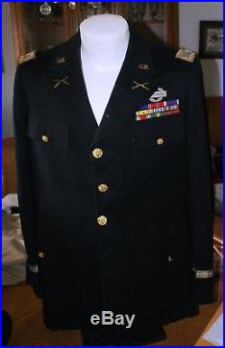 M-1938 Pattern US Army Infantry Col Dress Blue Uniform Jacket, Bullion CIB