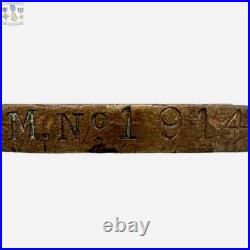 M. N? 1914 U. S. Navy 2nd Nicaraguan Campaign Medal 1926-30 Numbered Split Brooch