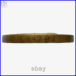 M. N? 2972 U. S. Navy 2nd Nicaraguan Campaign Medal 1926-30 Numbered Split Brooch