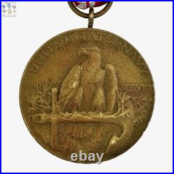 M. N? 2972 U. S. Navy 2nd Nicaraguan Campaign Medal 1926-30 Numbered Split Brooch