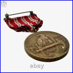 M. N? 2972 U. S. Navy 2nd Nicaraguan Campaign Medal 1926-30 Numbered Split Brooch