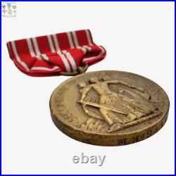 M. N? 9437 U. S. Navy 2nd Nicaraguan Campaign Medal 1926-30 Numbered Split Brooch