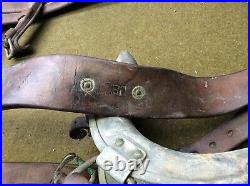 M1916 Artillery Wheel Horse COLLAR (complete) Neck Yoke STRAP post WW1 US JQMD