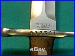 M1918 Elsener Schwyz Swiss Schmidt-rubin K31 Rifle Blade Bayonet & Scabbard