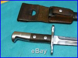 M1918 Elsener Schwyz Swiss Schmidt-rubin K31 Rifle Blade Bayonet & Scabbard