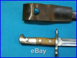 M1918 Elsener Schwyz Swiss Schmidt-rubin K31 Rifle Blade Bayonet & Scabbard