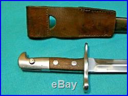 M1918 Elsener Schwyz Swiss Schmidt-rubin K31 Rifle Blade Bayonet & Scabbard