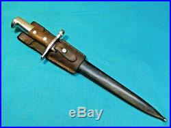 M1918 Elsener Schwyz Swiss Schmidt-rubin K31 Rifle Blade Bayonet & Scabbard