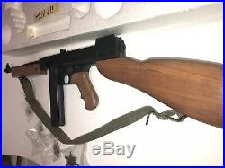 M1928A1 1928 Thompson SMG Submachine Gun U. S. Military Denix Replica Caliber 45