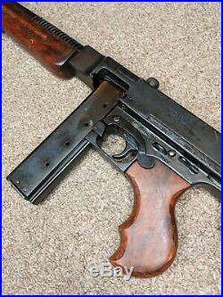 M1928A1 1928 Thompson SMG Submachine Gun U. S. Military Version Denix Replica