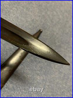 MATCHING NUMBERS Yugoslavian 20 Long Masuer Bayonet with Scabbard. READ LISTING