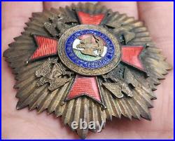 MEXICO. Breast STAR Revolutionary Order General Ignacio Comonfort 1920's