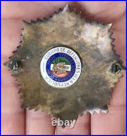 MEXICO. Breast STAR Revolutionary Order General Ignacio Comonfort 1920's