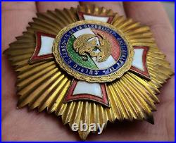 MEXICO. Breast STAR Revolutionary Patriotic Order Ignacio Comonfort 1920's