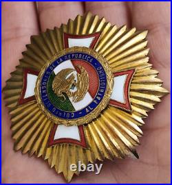 MEXICO. Breast STAR Revolutionary Patriotic Order Ignacio Comonfort 1920's