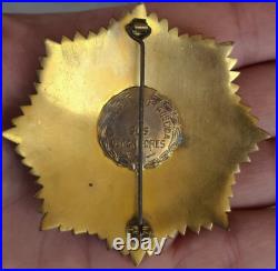 MEXICO. Breast STAR Revolutionary Patriotic Order Ignacio Comonfort 1920's